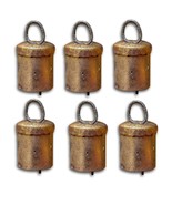 Rastogi Handicrafts Bell 1 inch high Pack of Six bells, Iron Bells with ... - €10,08 EUR