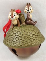 2013 Disney Sketchbook Chip and Dale Acorn Bell Christmas Ornament Going Nuts - £99.68 GBP