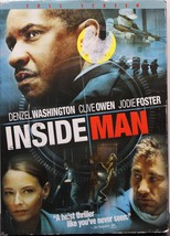 Inside Man (New DVD, 2006, Full Frame) (km) - £3.85 GBP