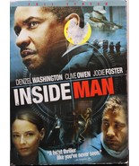 Inside Man (New DVD, 2006, Full Frame) (km) - £3.87 GBP