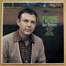 Jim Reeves -According To My Heart -RCA Camden Records - 1960 Vinyl Album - £4.57 GBP