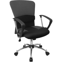 Mid-Back Grey Mesh Swivel Task Office Chair - $141.29