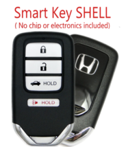 4 Button Smart Key SHELL for Honda Civic Accord 2013 - 2022 Case Replacment - £8.30 GBP