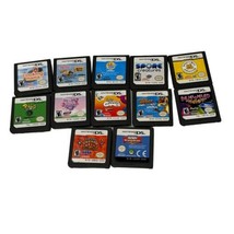Lot of 12 Nintendo DS Kids &amp; Family Video Games Super Monkey Ball Rabbid... - £28.10 GBP