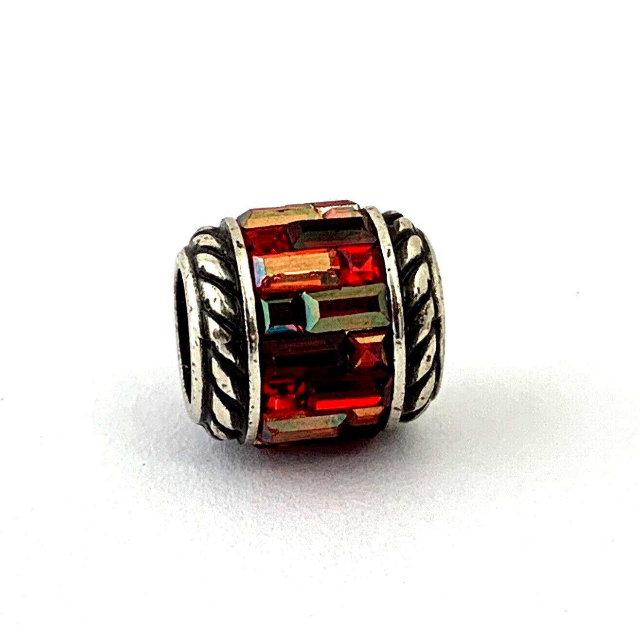 Brighton St. Michel Bead, Red, JC98477,  Silver Plated Finish,  New - $30.39