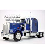 Kenworth W900 Sleeper Truck Cab 1/32 Scale Diecast Model by Newray - BLUE - $55.76 CAD