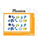 Picniva A1(5&quot;) Yellow Duck Baby Boy Kid Nursery Room Decal Sticker Clear... - $16.65