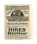 Hires Root Beer Soda Pop 1894 Advertisement Victorian Train Health Drink... - €21,77 EUR
