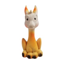 Vintage Rubber Squeaky Baby Toy Horse Donkey Giraffe 1968 Formulette READ - £27.38 GBP
