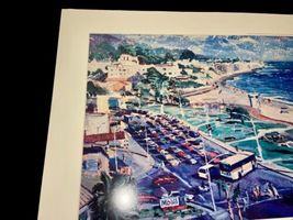 Signed 1991 Laguna Beach Late Afternoon Festival of Arts Michael Jacques Print image 5