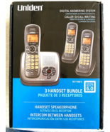 BRAND NEW Uniden Dect 6.0 Digital Answering Caller ID 3 Handset DECT1480-3 - $82.55 CAD