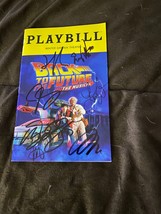 Back To The Future: The Musical Broadway Playbill *SIGNED MAIN CAST* - $94.99