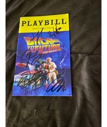 Back To The Future: The Musical Broadway Playbill *SIGNED MAIN CAST* - £74.62 GBP