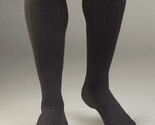 Activa Men&#39;s Microfiber Dress Socks Pinstripe 20-30mmHg (Black) X-Large - $24.25