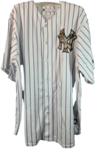 Majestic Uomo New York Yankees Jacoby Elllsbury Jersey 2XL - Bianco/Navy - £55.38 GBP