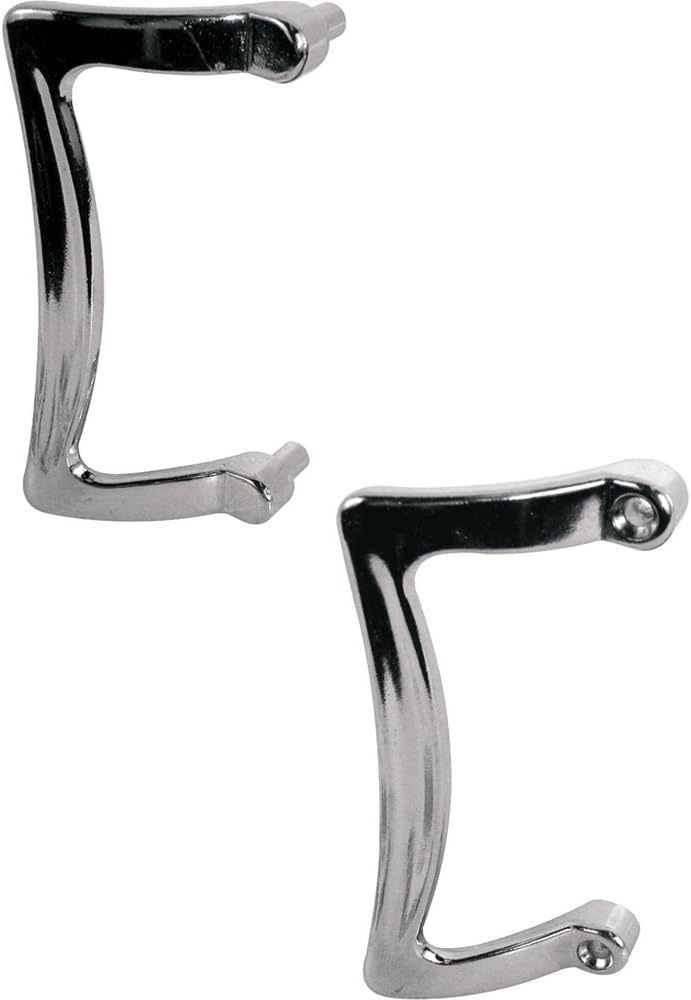 Shower Door Handle Set In Chrome, Prime-Line M 6029. - $24.97
