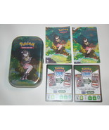 (1) Pokemon (Empty) Tin (1) Art Card (Morpeko) (1) Sticker Sheet (2) Cod... - £7.86 GBP