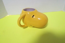 Peanuts Woodstock Sculpted 16 Oz Yellow Ceramic Mug New In Open Box - £15.65 GBP