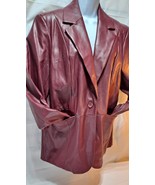 Susan Graver QVC Style Jacket - Burgundy - Large - NWT - $107.90