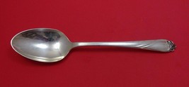 Enchanted Rose by International Sterling Silver Serving Spoon 8 3/8&quot; - £86.25 GBP