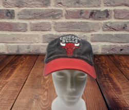 chicago bulls cap/ hat snapback red black - £11.44 GBP