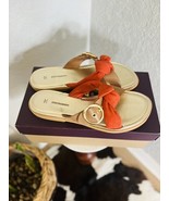 JOHNSTON &amp; MURPHY Paige Buckle Leather Slide Sandal, Tan/Orange, Size 11... - $121.72 CAD