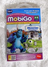 VTech MobiGo Disk Learning System Monsters University 4-6 Years Math Spelling - £7.50 GBP