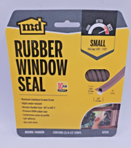 Rubber Window Seal M-D Building Product 02550 All Climate WeatherStrip B... - £7.50 GBP