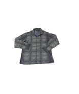 KENNETH COLE New York Mens Stylish Casual Shirt Snap Closure Size XL Bla... - $21.87 CAD