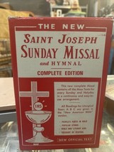The New Saint Joseph Sunday Missal and Hymnal by Catholic Book Publishing 1977 - £16.38 GBP