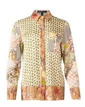 Multi Print Blouse Flock of Chickens Theme - £124.33 GBP