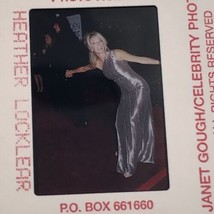 1996 Heather Locklear at 53rd Golden Globe Awards Color Photo Transparency Slide - $9.49