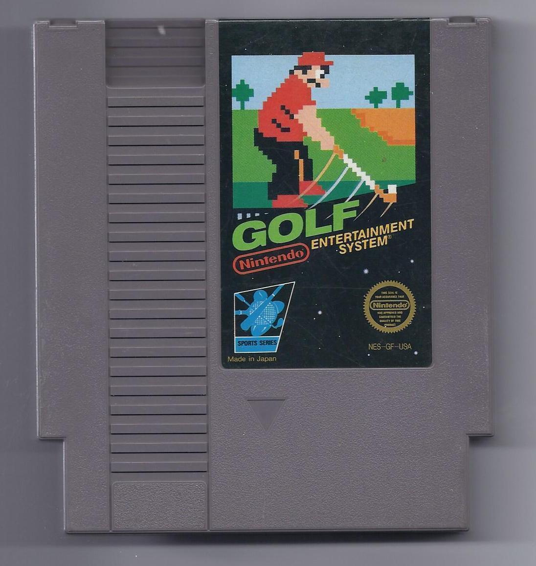Primary image for Vintage Nintendo GOLF Video Game NES Cartridge VHTF