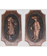 Vintage Holly 1972 Robby 1976 Hobbie American Greetings 3D Wall Plaques - £14.84 GBP