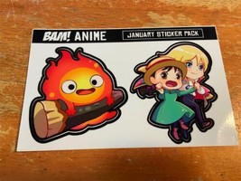 Howl&#39;s Moving Castle Studio Ghibli Decal Sticker Bam Anime Exclusive 6&quot; x 4.75&quot; - £7.45 GBP