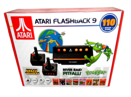 Atari Flashback 9 AR3050 HDMI Game Console 110 Games &amp; Two Wired Control... - $90.00