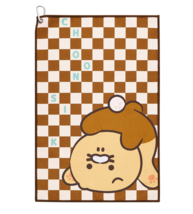 Kakao Friends Golf Checkerboard Club Towel Chunsik Choonsik Sports Acces... - $35.91