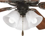 Brown Progress Lighting P2600-20Wb Fan Light Kit. - $69.92