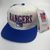 Vintage NOS NIKE Sports Specialties New York Rangers Snap Back Hat W Tags - £107.23 GBP