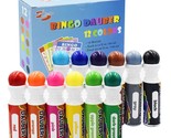 Bingo Daubers Dot Markers Mixed Colors Set Of 12 Pack - $29.99