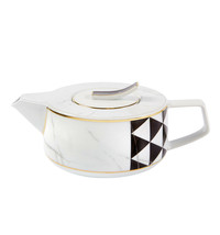 VISTA ALEGRE - CARRARA (Ref # 21124426) Porcelain Tea Pot by Coline Le C... - $265.95