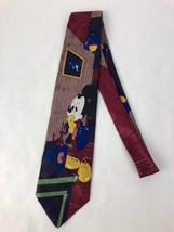 Mickey Unlimited Necktie Tie Mickey Mouse Singing Disney Phone Confused FSTSHP - £7.07 GBP