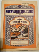 Norwegian Cradle Song Tone Picture No. -2308 for Piano by Gabriel Morel - £2.35 GBP