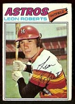 Houston Astros Leon Roberts 1977 Topps # 456 Good+ - £0.39 GBP