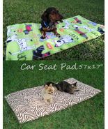 Car Seat cover cushion pad for dogs bench style custom made 57x17&quot; - £98.09 GBP
