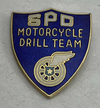 Seattle Police Department Motorcycle Drill Team Lapel Police Pin - £19.35 GBP