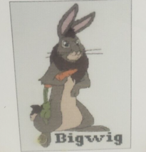 Watership Down Bigwig Counted Cross Stitch Kit Beginners K3821US 5&quot;x7&quot; - £15.65 GBP
