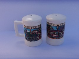 San Francisco California Souvenir Salt &amp; Pepper Shakers Vintage Unused - £7.87 GBP