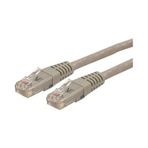 Startech.Com C6PATCH50GR 50FT Gray CAT6 Ethernet Cable Delivers Multi Gigabit 1/ - £46.62 GBP
