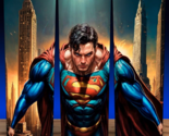 Superman Angry Man of Steel Comic Book Hero  Cup Mug  Tumbler 20oz - £15.44 GBP